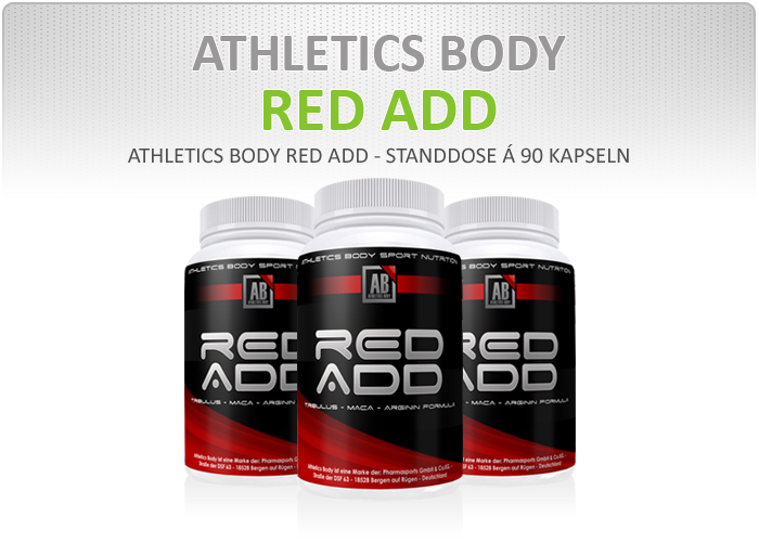 Athletics Body Red Add - Dose á 90 Kapseln