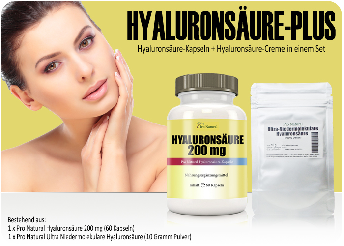 Pro Natural Hyaluronsäure-Plus bei Pharmasports bestellen 
