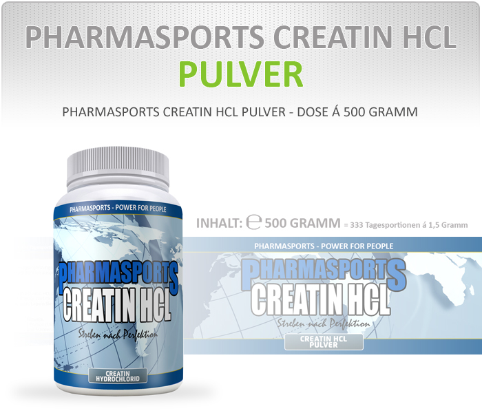 Pharmasports  Creatin HCL Pulver
