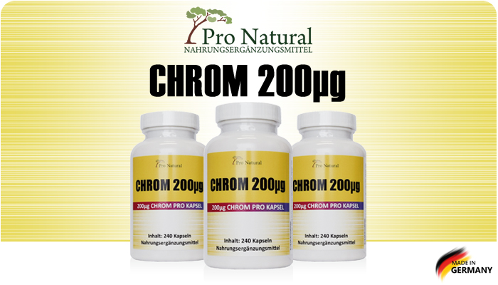 Pro Natural Chrome 200µg