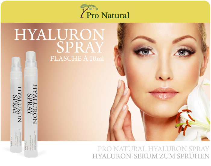 Pro Natural Hyaluron Spray - Fläschchen á 10 ml
