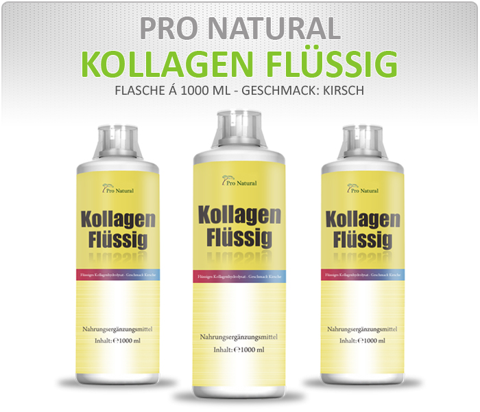Pro Natural Kollagen Flüssig - Flasche á 1000ml