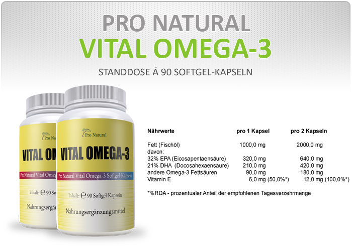 Pro Natural Vital Omega-3