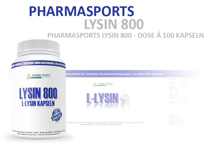 Pharmasports Lysin 800 