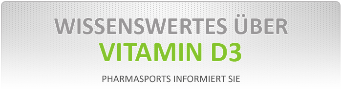 Vitamin D3 Information kostenlos und ohne Anmeldung - Alles wichtige zu Vitamin D3