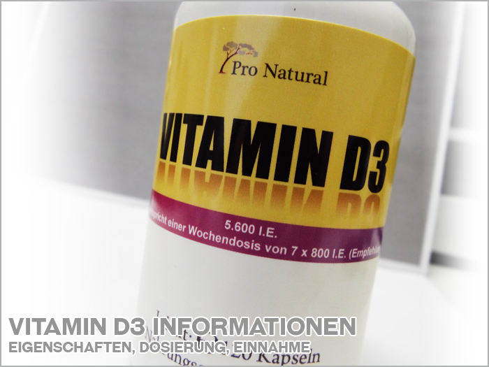 Wissenswertes zu Vitamin D3