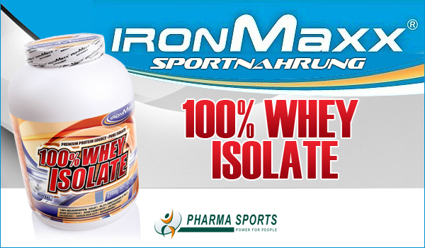 IronMaxx 100% Whey Isolate