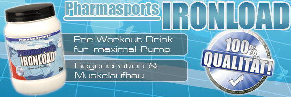 Pharmasports IronLoad für mehr Pump und Energie