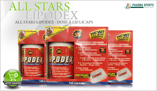 All Stars Lipodex - Dose á 120 Licaps