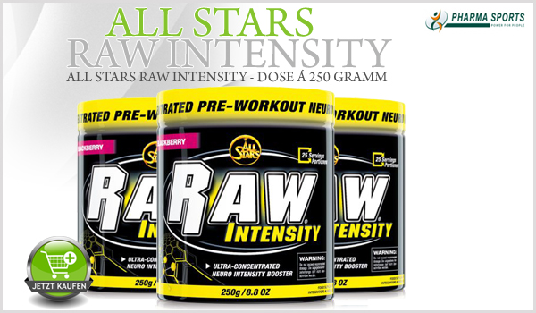 All Stars Raw Intensity - Dose á 250 Gramm