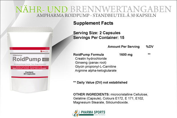 AMpharma RoidPump Informationen 