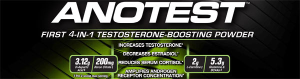 Muscletech Anotech Testosteron 4 in 1 Set