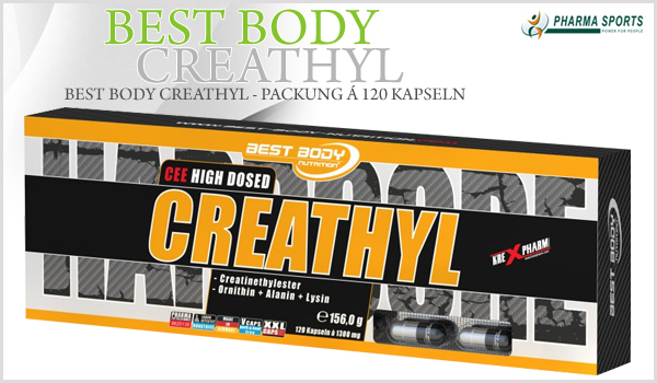 Best Body Creathyl - Packung á 120 Kapseln
