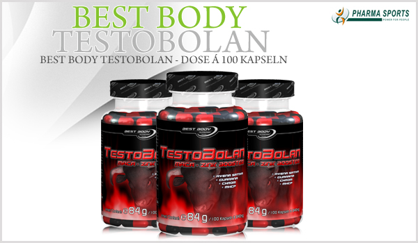 Best Body Testobolan - Dose á 100 Kapseln