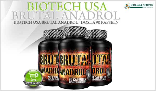 BioTech USA Brutal Anadrol - Dose á 90 Kapseln