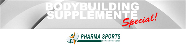 Bodybuilding Supplemente Spezial bei Pharmasports