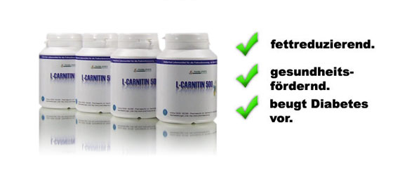 Pharmasports L-Carnitin 500 zum Muskelaufbau und mehr!