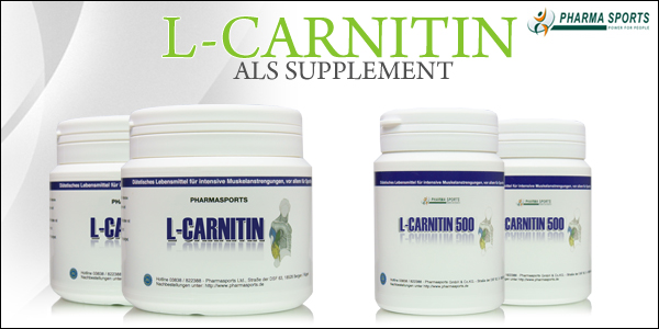 L-Carnitin als Supplement - alle wichtigen Informationen finden Sie bei Pharmasports