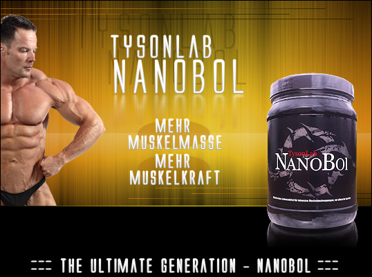 TysonLab NanoBol zum Aufbau von mehr Muskelmasse und Kraft