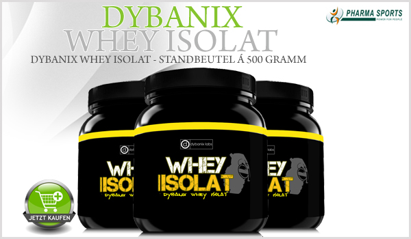 Dybanix Whey Isolat - Standbeutel á 500 Gramm
