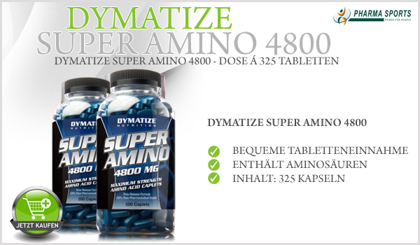 Dymatize Super Amino 4800 bei Pharmasports