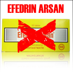 Efedrin Arsan - lassen Sie bitte die Finger von solchen Produkten!