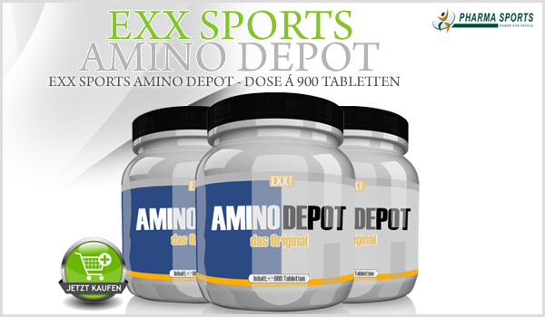 EXX Sports Amino Depot - Dose á 900 Tabletten