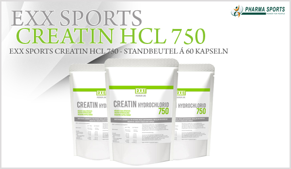 EXX Sports Premium Line Creatine HCL 750 