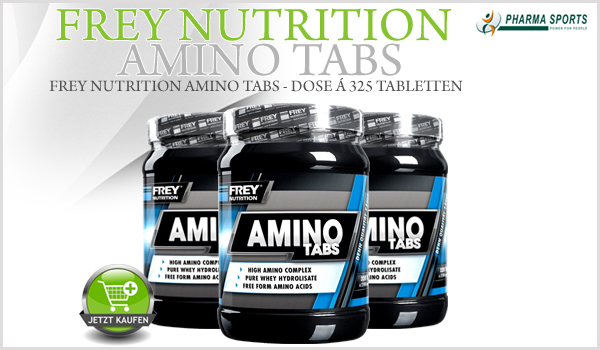 Frey Nutrition Amino Tabs - Dose á 325 Tabletten