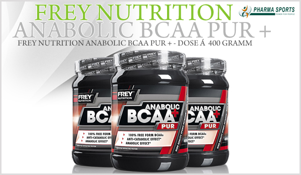 Frey Nutrition Anabolic BCAA Pur + - Dose á 400 Gramm