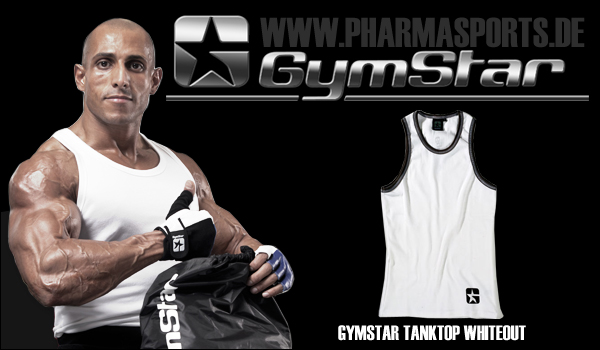 Gymstar TankTop Whiteout bei Pharmasports