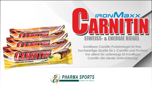 IronMaxx Carnitin Riegel 