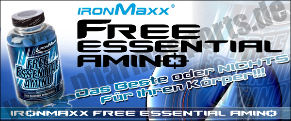 IronMaxx Free Essential Amino zum Muskelaufbau und mehr!