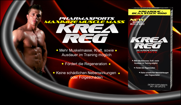Pharmasports Krea-Reg für starke Trainingsergebnisse