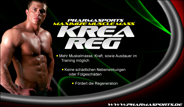 Pharmasports Krea Reg für maximale Trainingsresultate