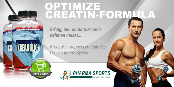 Pharmasports Kreabolic zum gezielten Aufbau von Kraft und Muskelmasse