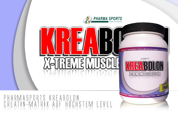 Pharmasports Kreabolon zum Aufbau von starker Muskelmasse