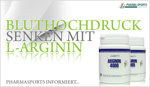 L-Arginin Supplemente gegen Bluthochdruck bei Pharmasports