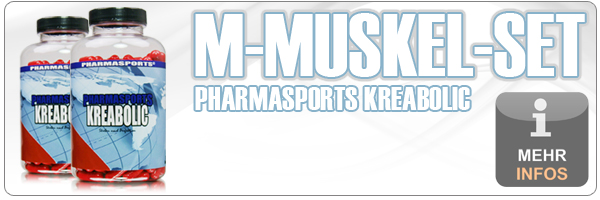 Pharmasports M-Muskel-Set - Kreabolic 