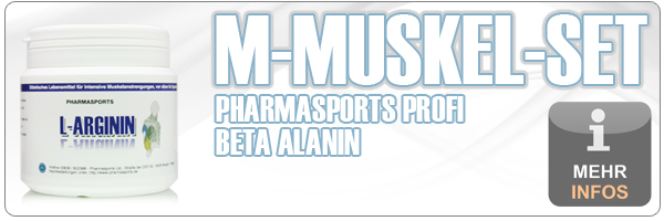 Pharmasports M-Muskel-Set - Pharmasports L-Arginin 250 