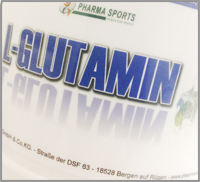 Pharmasports L-Glutamin - Dose á 500 Gramm