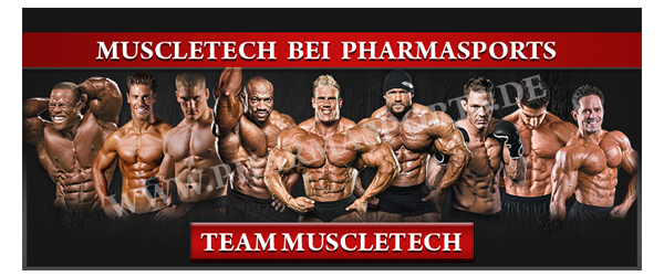 Athleten aus dem Hause Muscletech werden bei Pharmasports vorgestellt!