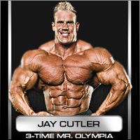 Jay Cutler, Muscletech Athlet und mehrfacher Mr. Olympia!