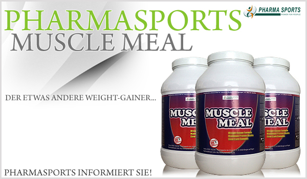 Pharmasports Muscle Meal - Weight Gainer der besonderen Art