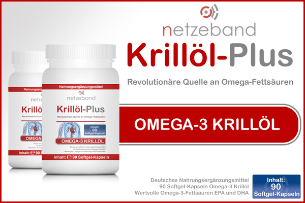 Netzeband Krillöl-Plus - Dose á 90 Kapseln bei Pharmasports