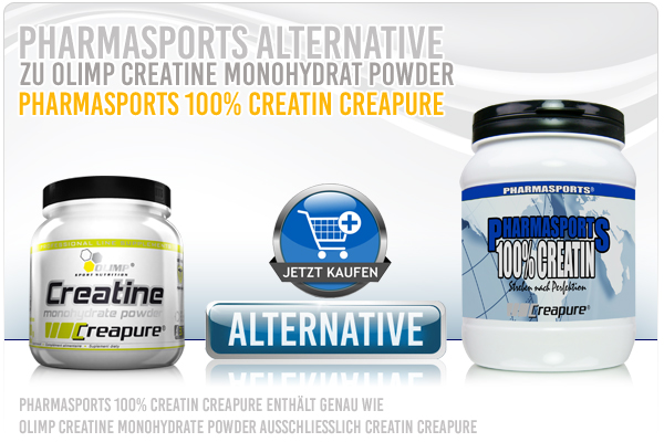 Pharmasports 100% Creatin Creapure - Dose á 500 Gramm
