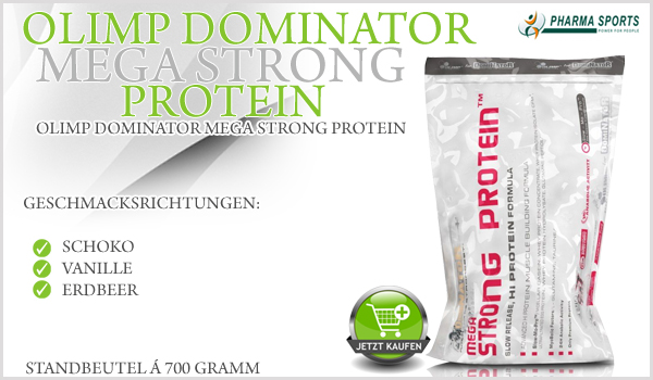 Olimp Dominator Mega Strong Protein - Standbeutel á 700 Gramm
