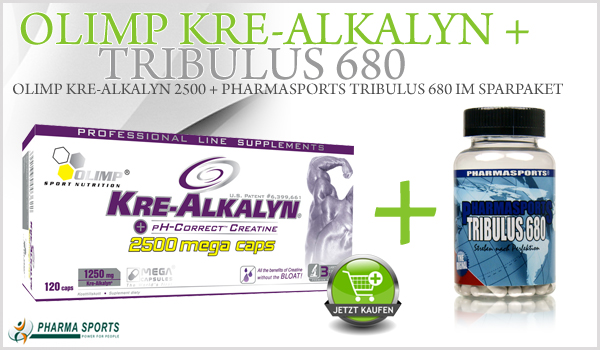 Olimp Kre-Alkalyn 2500 + Tribulus 680