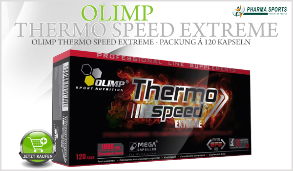 Olimp Thermo Speed Extreme - Packung á 120 Kapseln