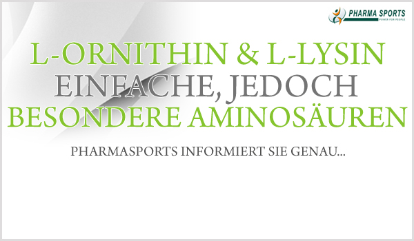 L-Ornithin und L-Lysin Informationen kostenlos bei Pharmasports L-Ornithin und L-Lysin Informationen kostenlos bei Pharmasports